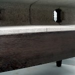 'Angus' bench and table by Dean Chatwin