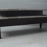 'Angus' bench and table by Dean Chatwin